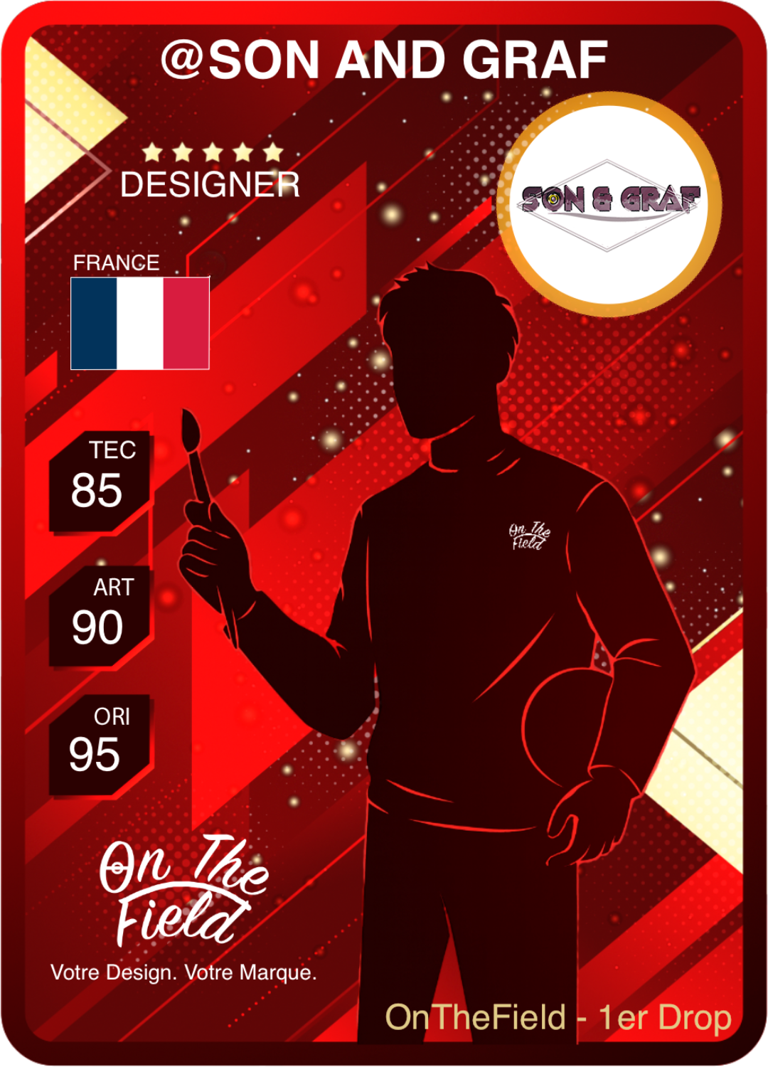 Carte DESIGNER #3 – face