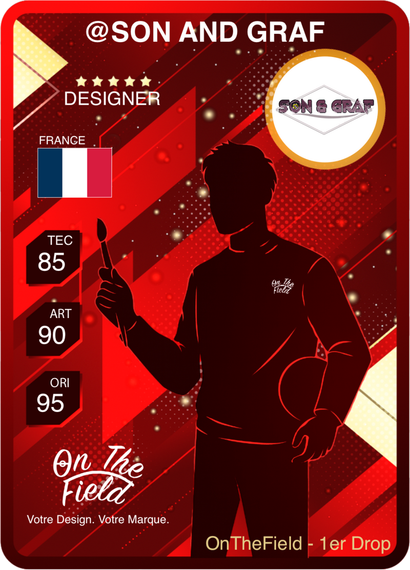 Carte designer DESIGNER #3 – face