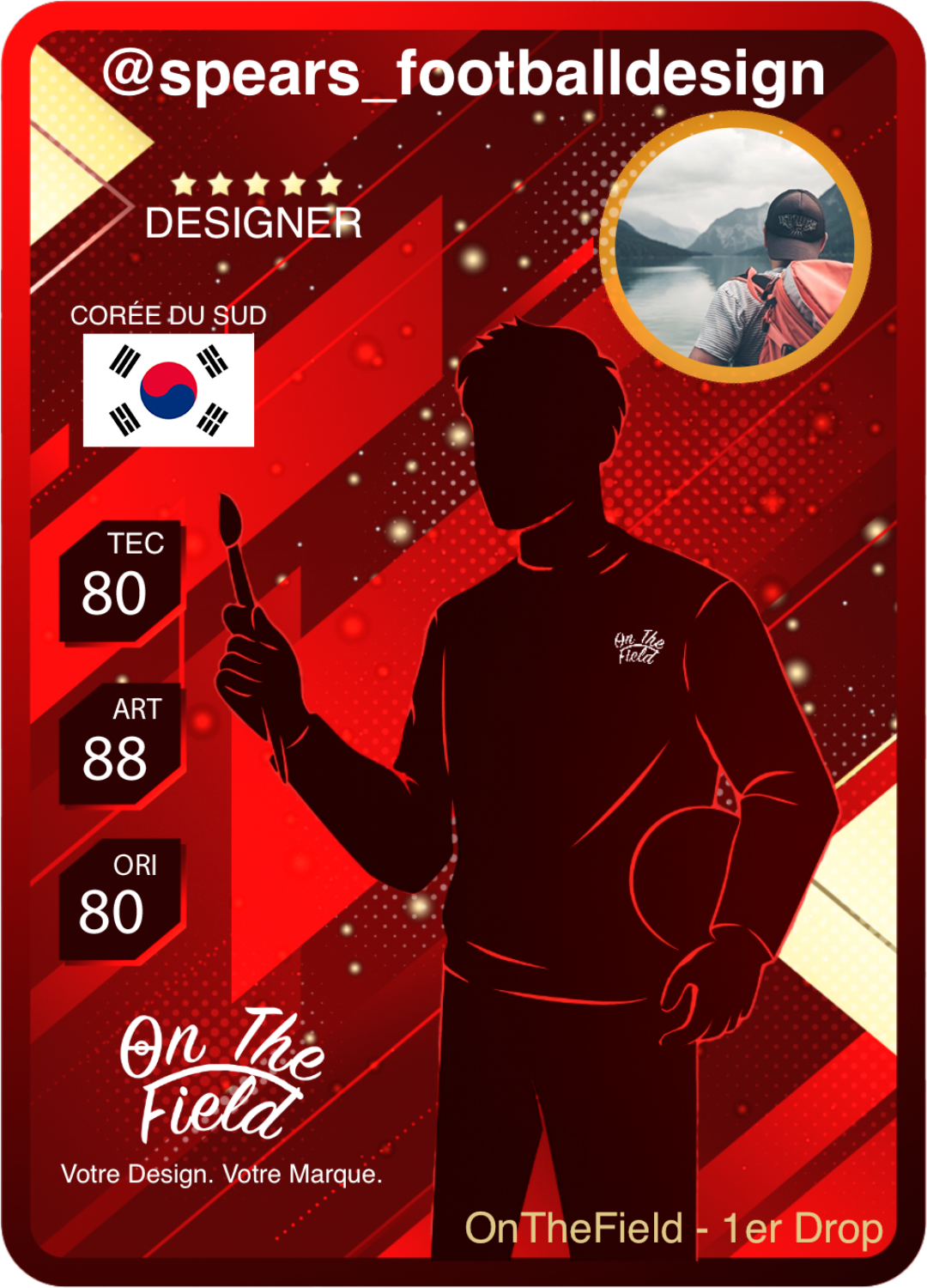 Carte DESIGNER #2 – face