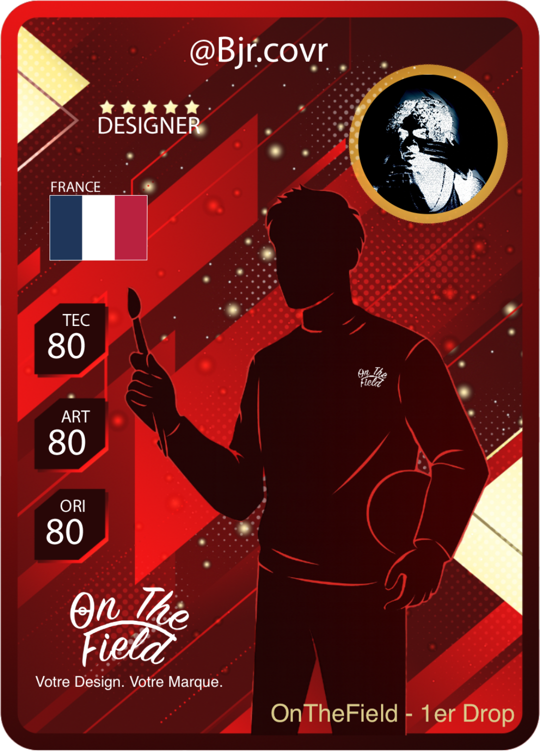Carte DESIGNER #4 – face